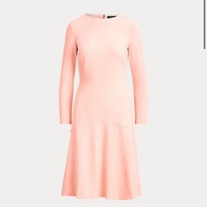 Ralph Lauren Crepe Fit and Flare dress